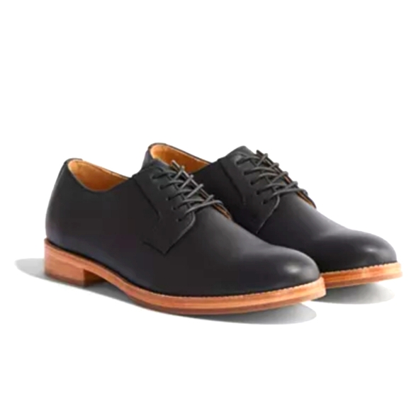 Nisolo Other - NEW NISOLO MENS EVERYDAY REY DERBY LEATHER DRESS SHOE BLACK 9